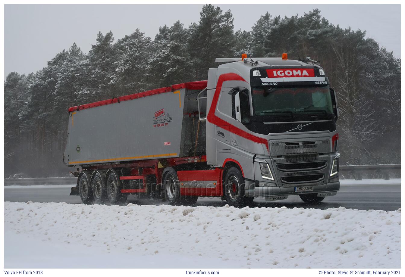 Volvo FH from 2013 Photo February 2021