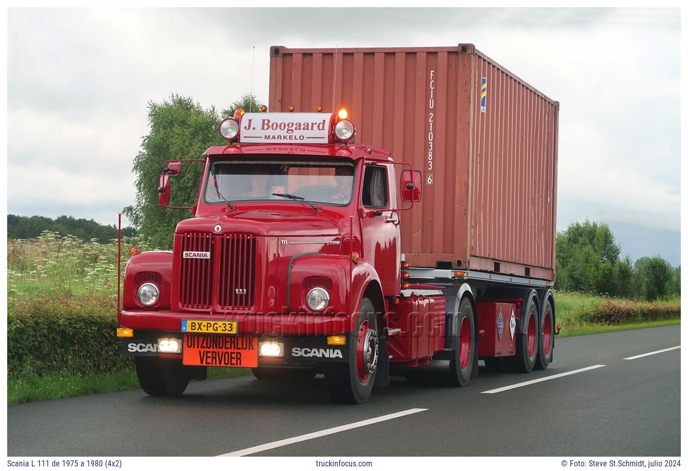 Scania L 111 de 1975 a 1980 (4x2) Foto julio 2024