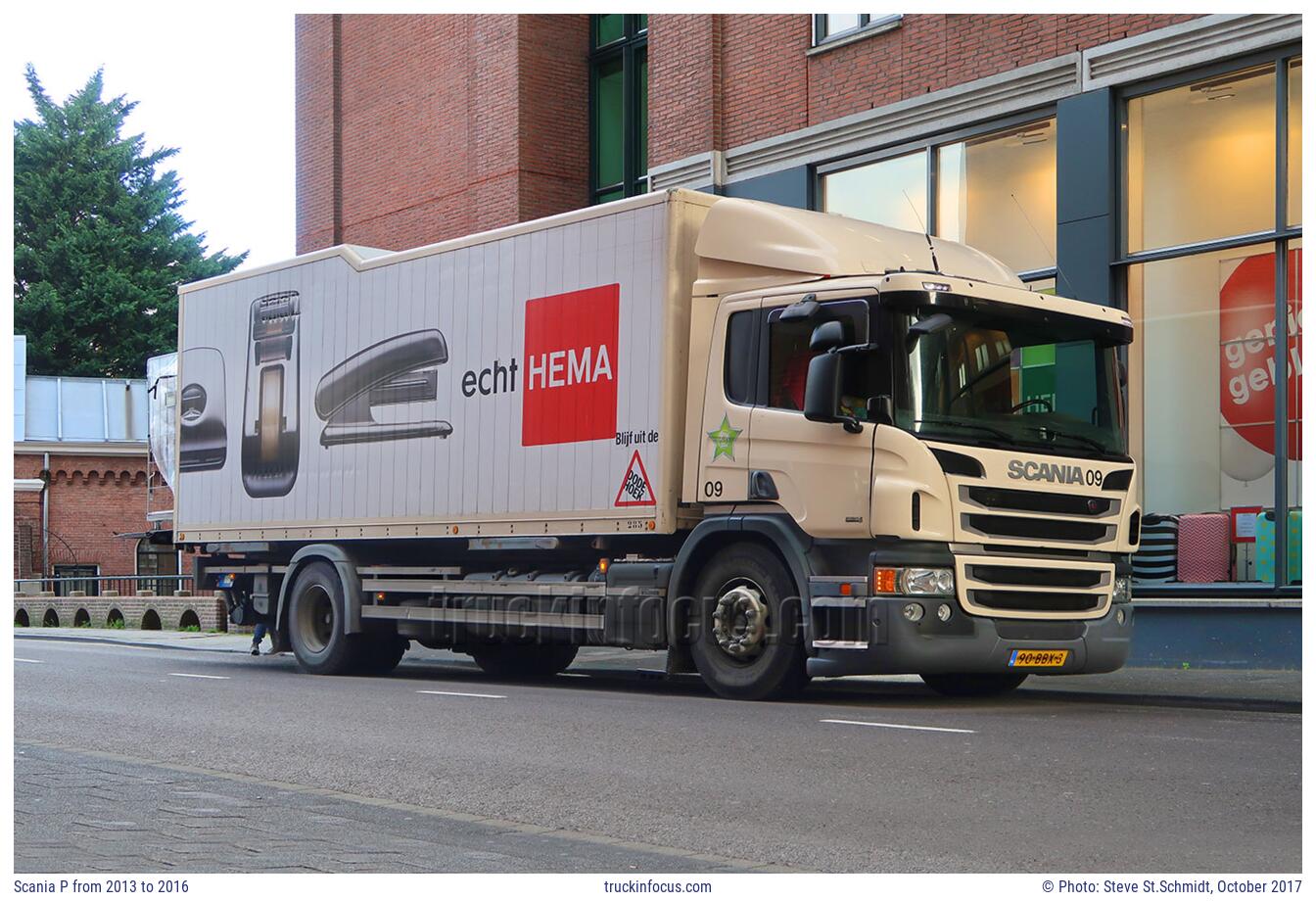 Scania P from 2013 to 2016 Photo October 2017