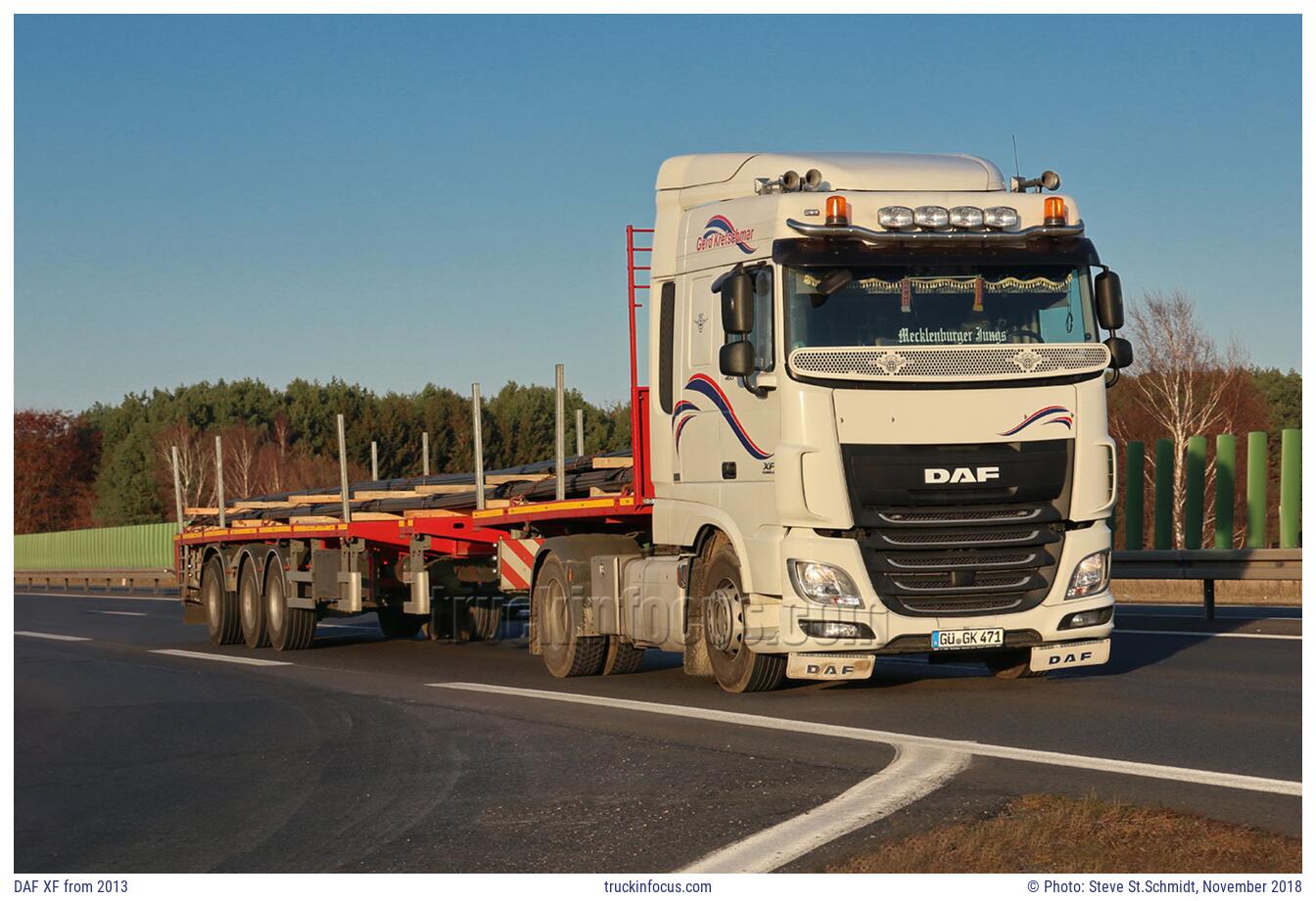 DAF XF from 2013 Photo November 2018