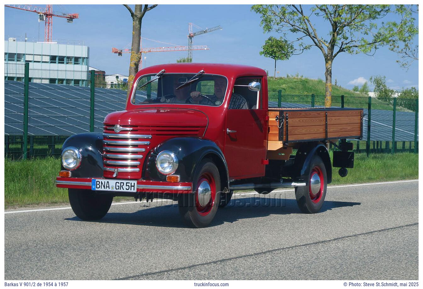 Barkas V 901/2 de 1954 à 1957 Photo mai 2025