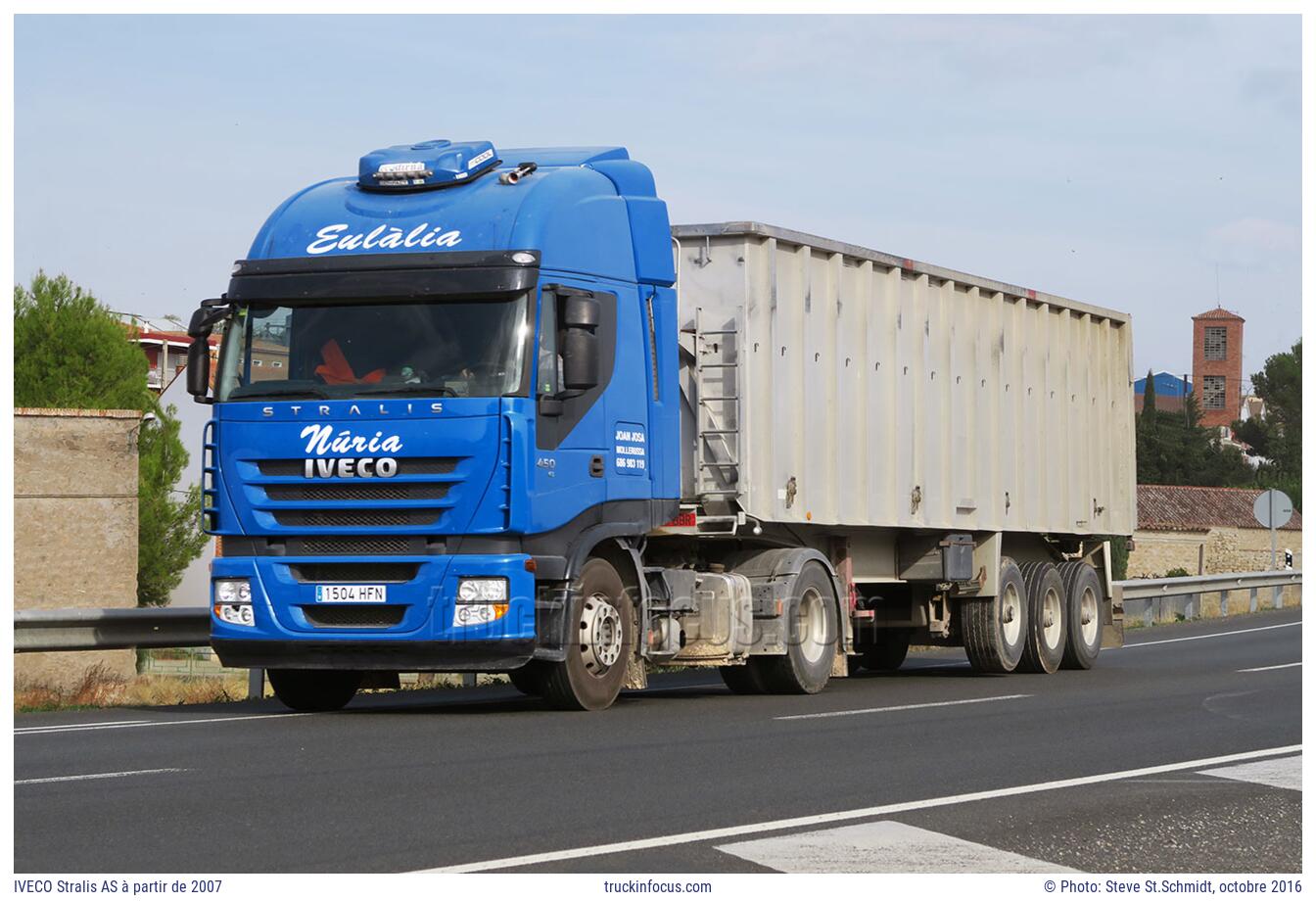 IVECO Stralis AS à partir de 2007 Photo octobre 2016