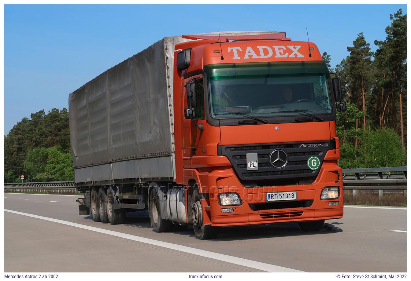 Mercedes Actros 2 ab 2002 Foto Mai 2022