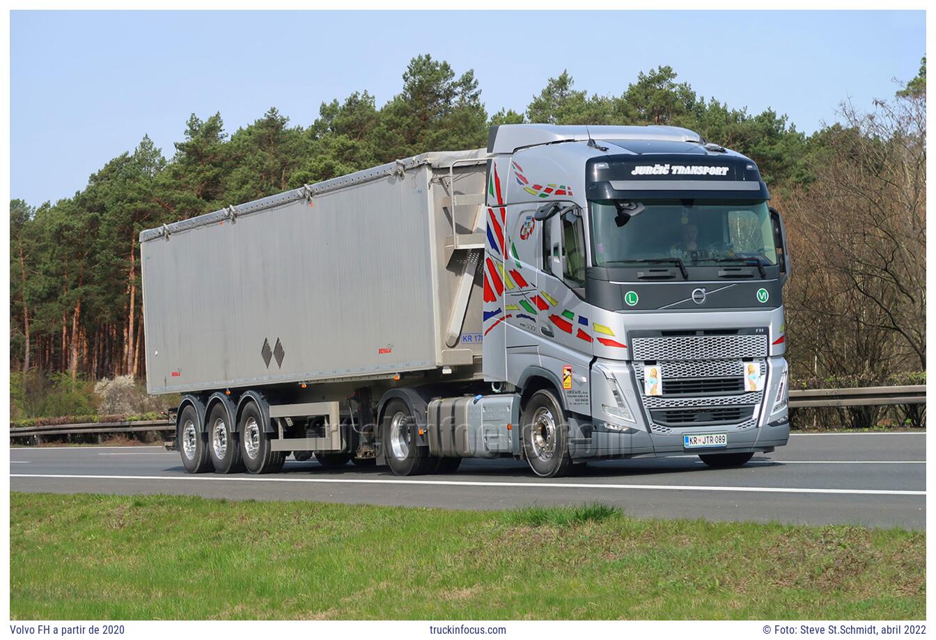 Volvo FH a partir de 2020 Foto abril 2022