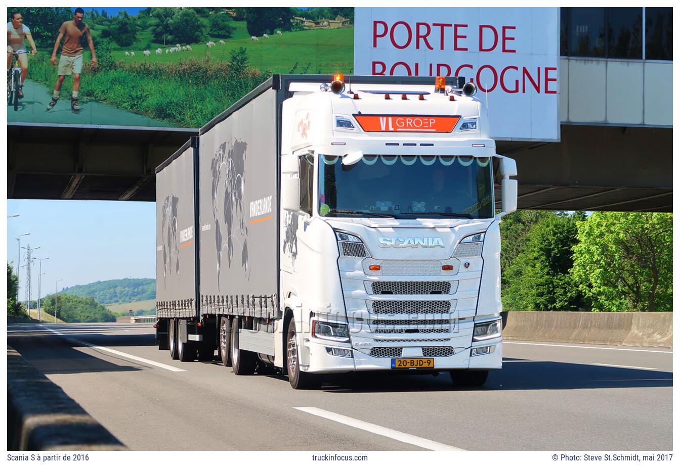 Scania S à partir de 2016 Photo mai 2017