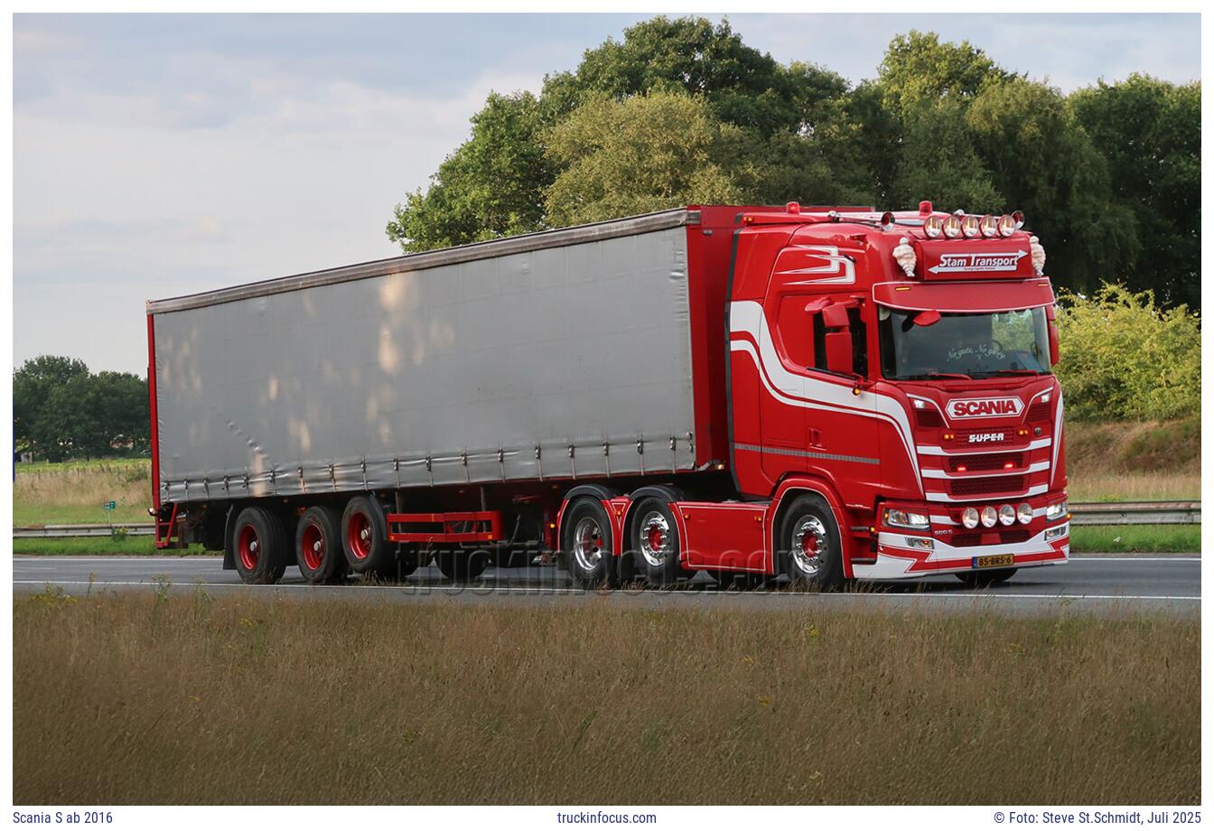 Scania S ab 2016 Foto Juli 2025
