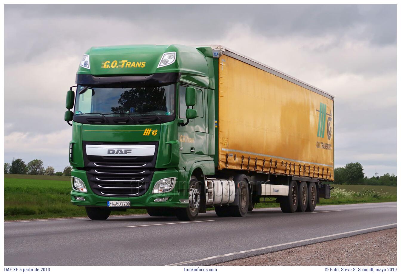 DAF XF a partir de 2013 Foto mayo 2019