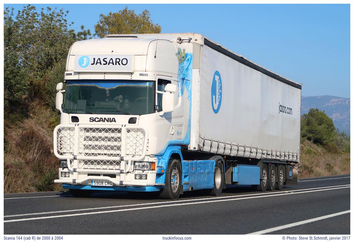 Scania 164 (cab R) de 2000 à 2004 Photo janvier 2017