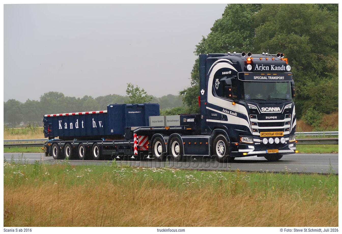 Scania S ab 2016 Foto Juli 2026