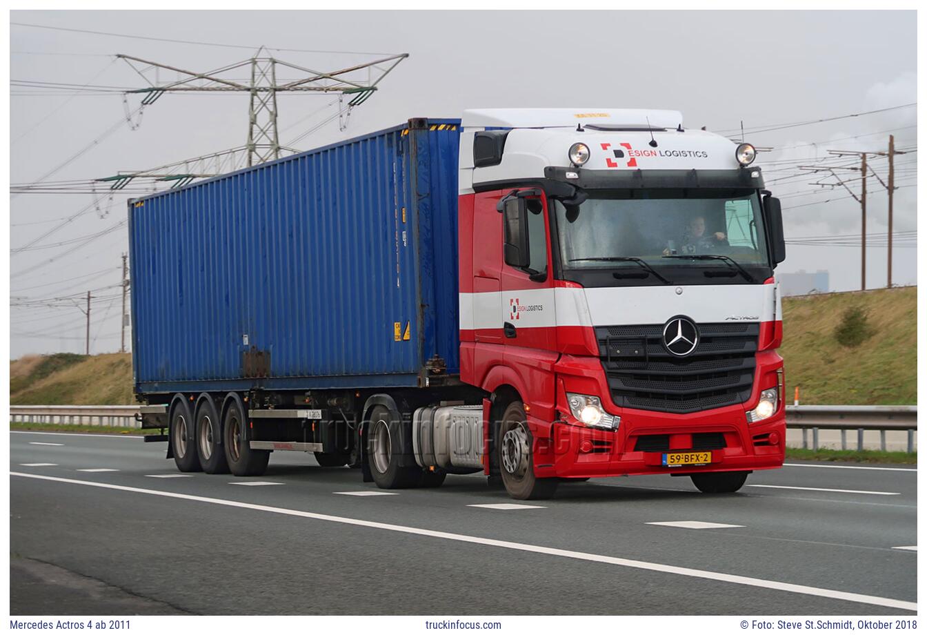 Mercedes Actros 4 ab 2011 Foto Oktober 2018