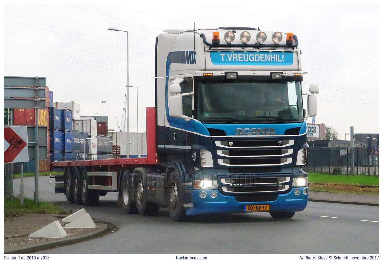 Scania R de 2010 à 2013 Photo novembre 2017