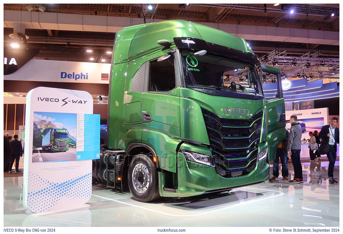 IVECO S-Way Bio CNG von 2024 Foto September 2024