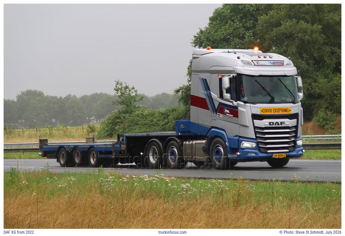 DAF XG from 2022 Photo July 2026