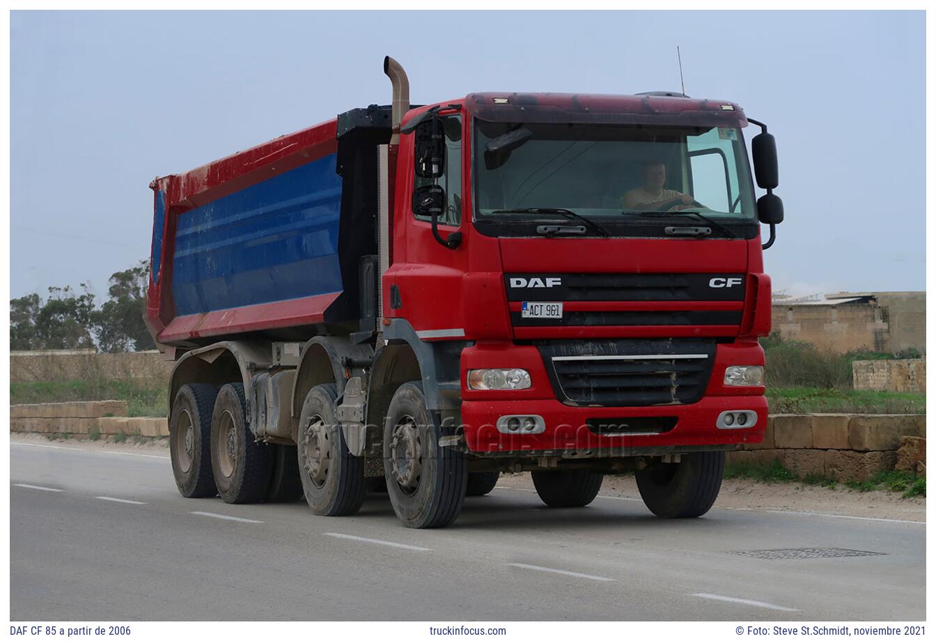 DAF CF 85 a partir de 2006 Foto noviembre 2021