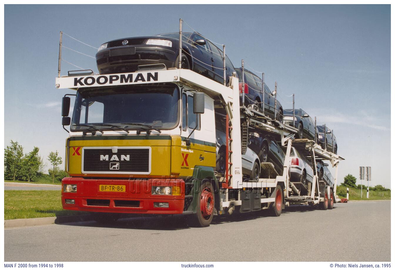 MAN F 2000 from 1994 to 1998 Photo ca. 1995