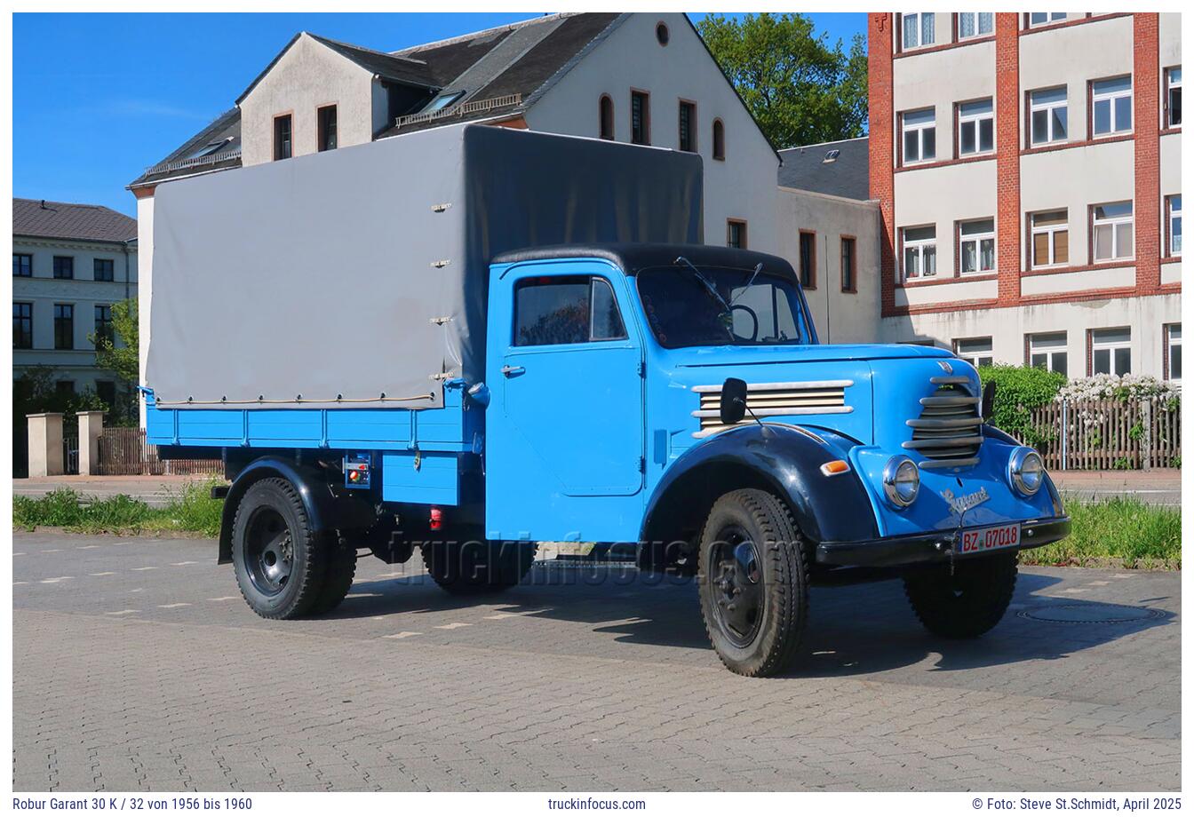 Robur Garant 30 K / 32 von 1956 bis 1960 Foto April 2025