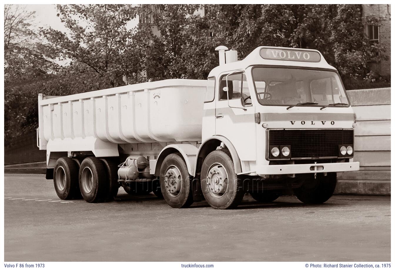 Volvo F 86 from 1973 Photo ca. 1975