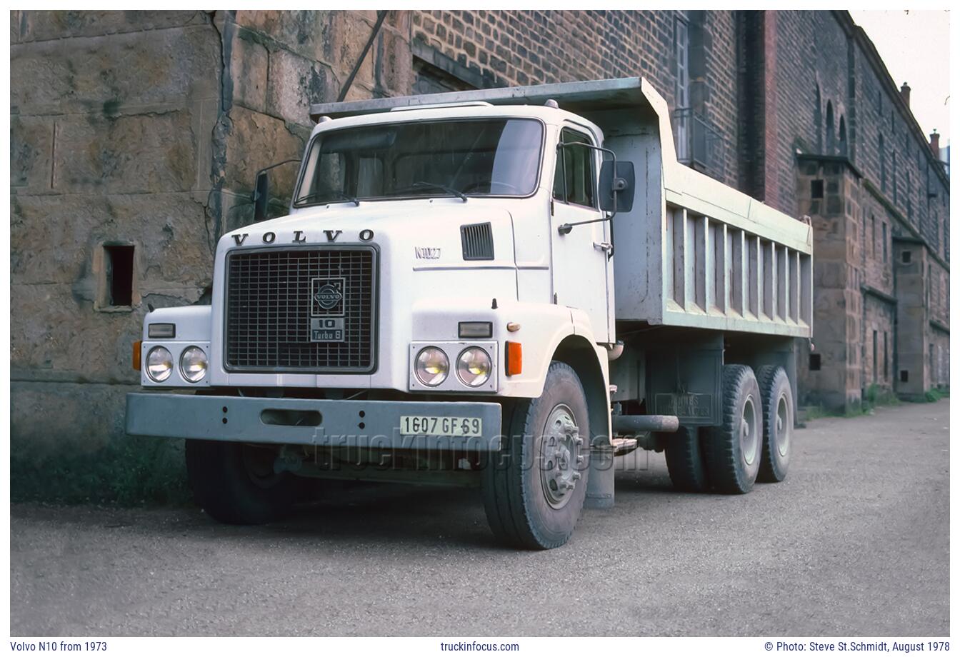 Volvo N10 from 1973 Photo August 1978