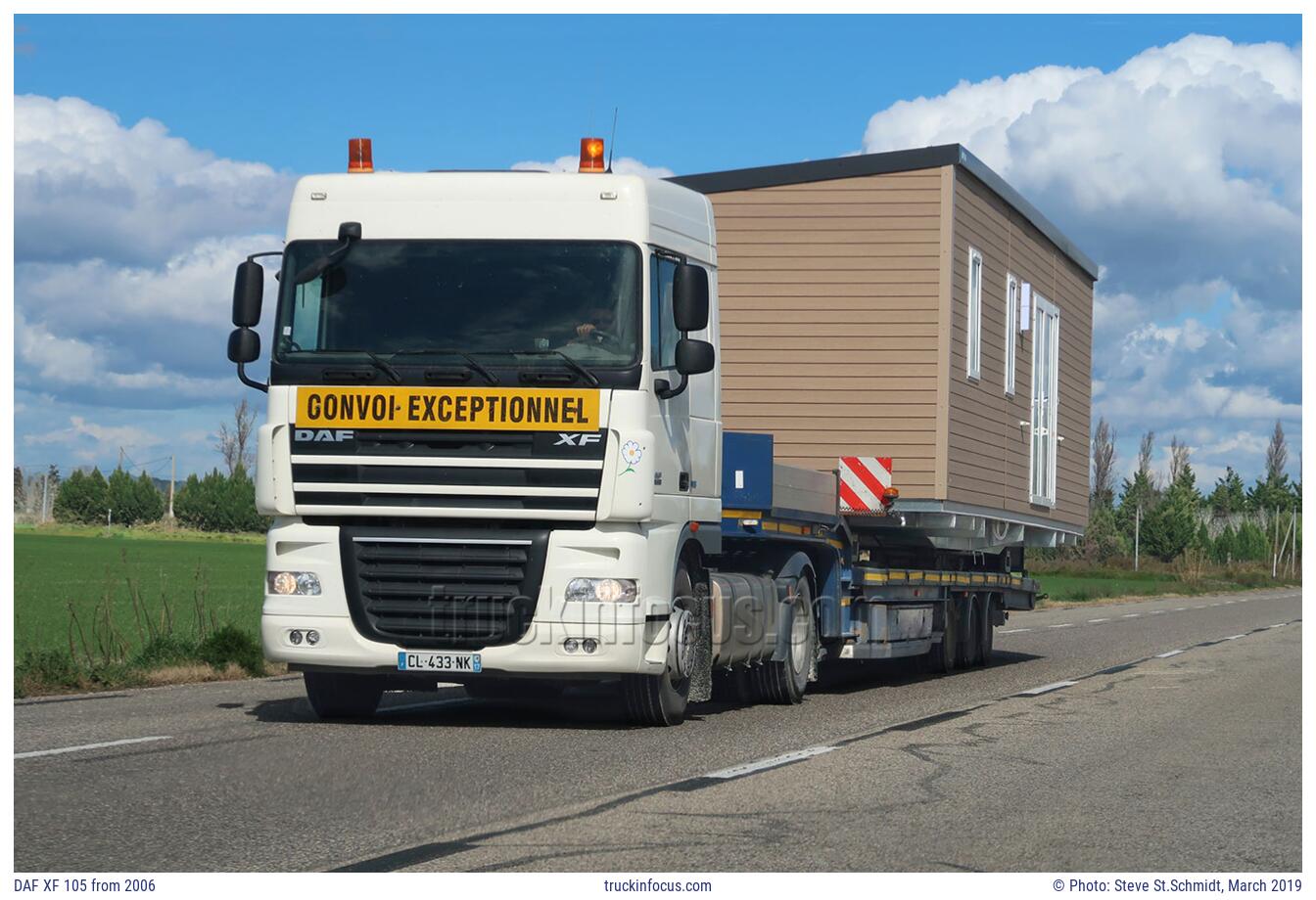 DAF XF 105 from 2006 Photo March 2019