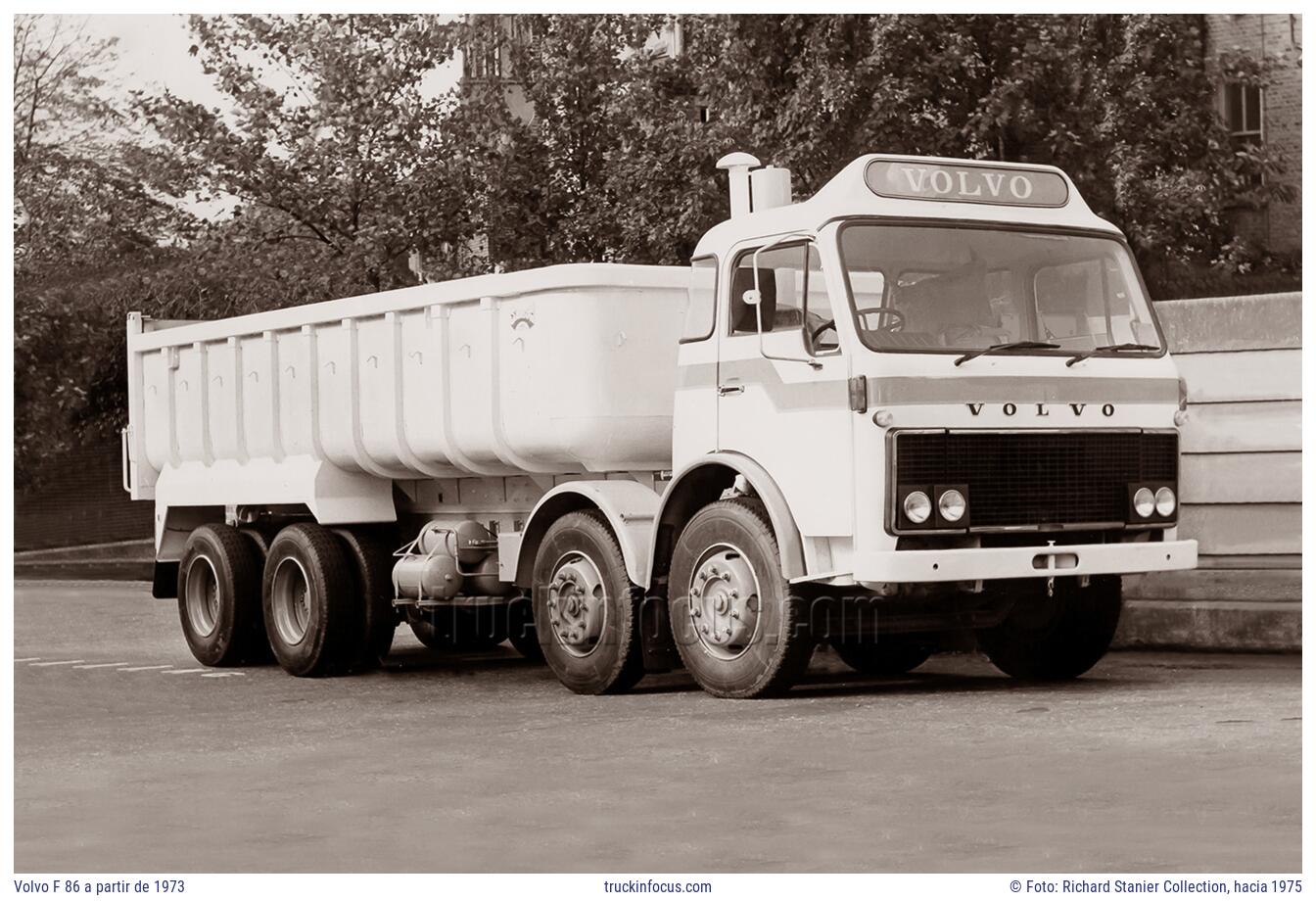 Volvo F 86 a partir de 1973 Foto hacia 1975