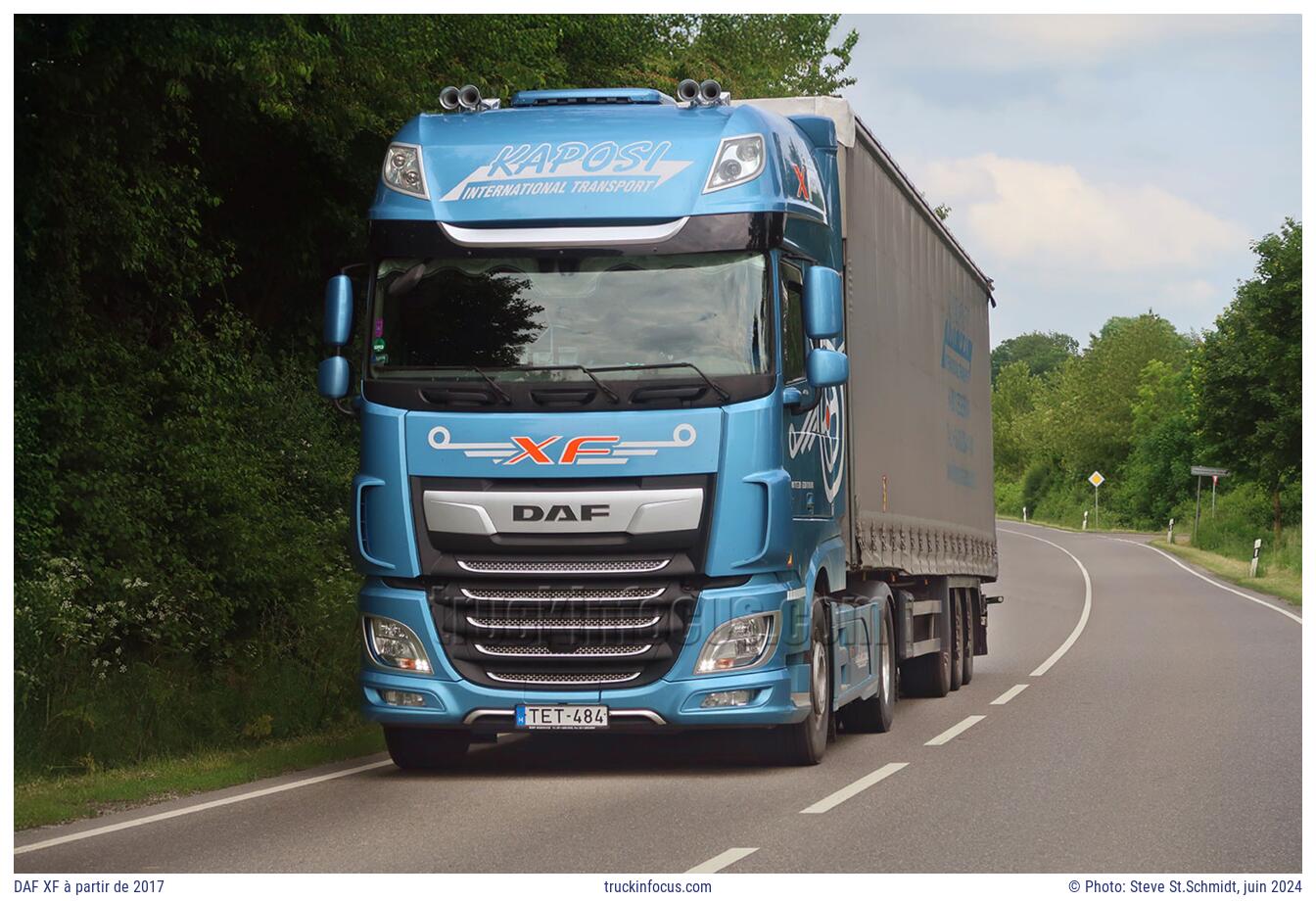 DAF XF à partir de 2017 Photo juin 2024