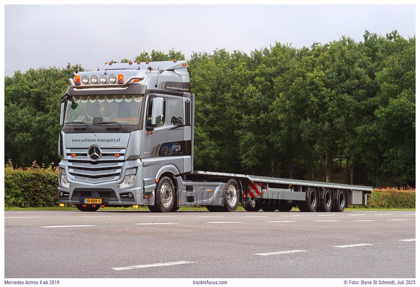 Mercedes Actros 4 ab 2019 Foto Juli 2025