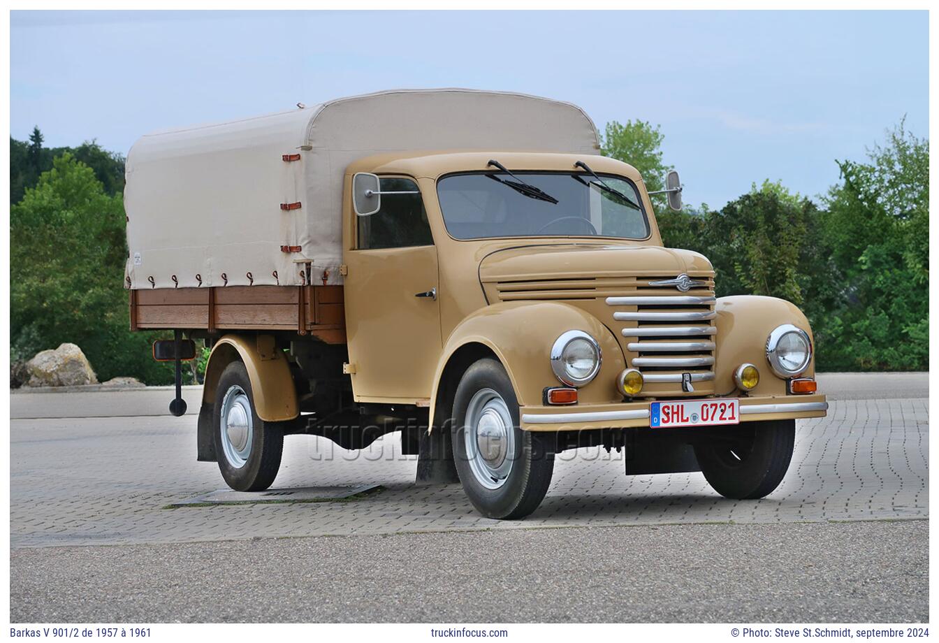 Barkas V 901/2 de 1957 à 1961 Photo septembre 2024