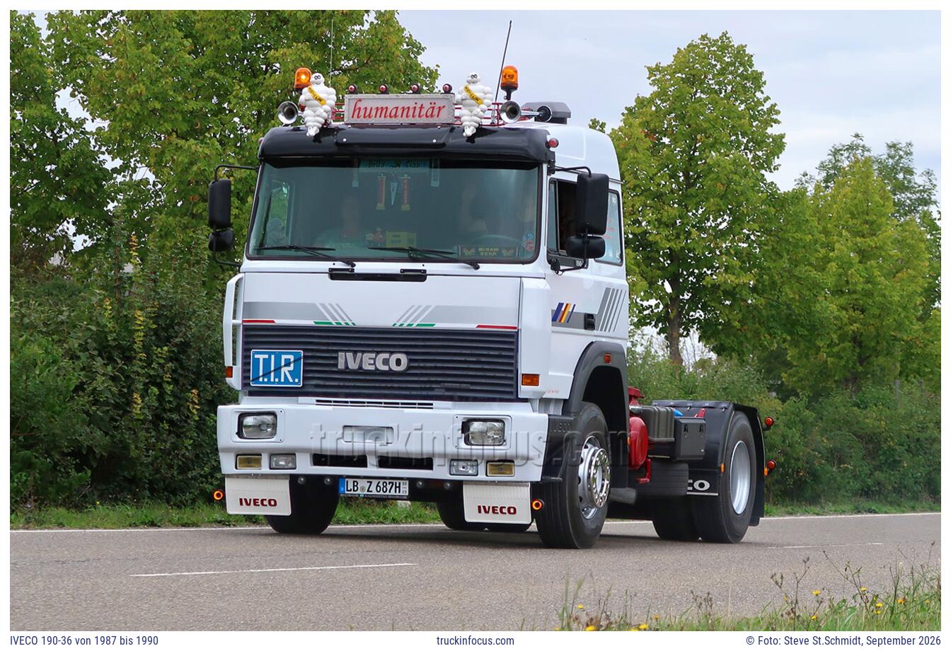 IVECO 190-36 von 1987 bis 1990 Foto September 2026