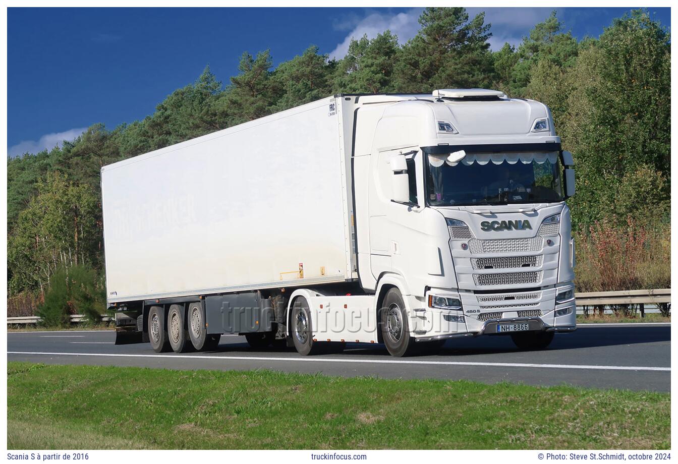 Scania S à partir de 2016 Photo octobre 2024