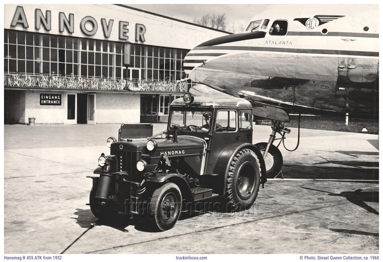 Hanomag R 455 ATK from 1952 Photo ca. 1960