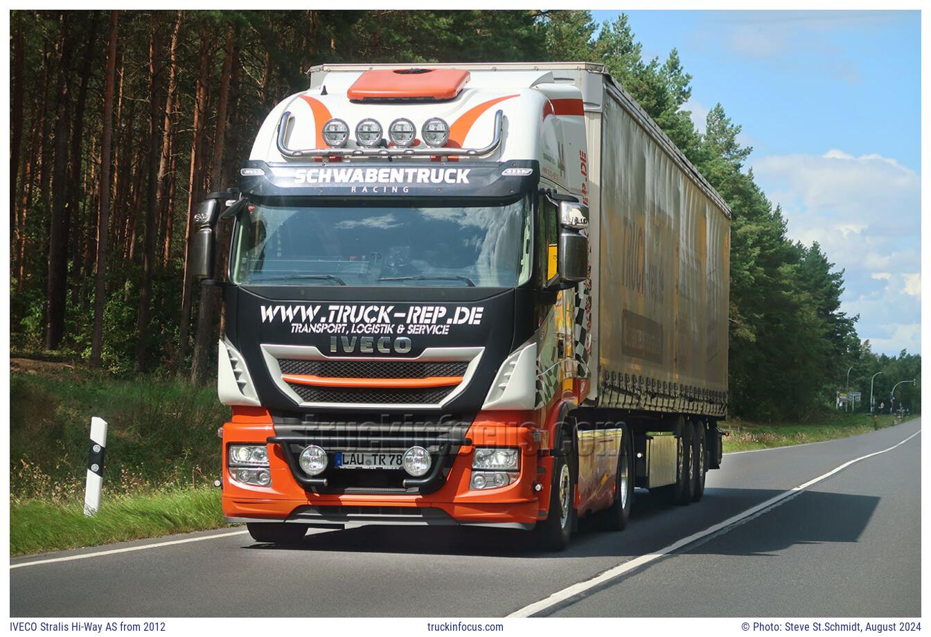 IVECO Stralis Hi-Way AS from 2012 Photo August 2024