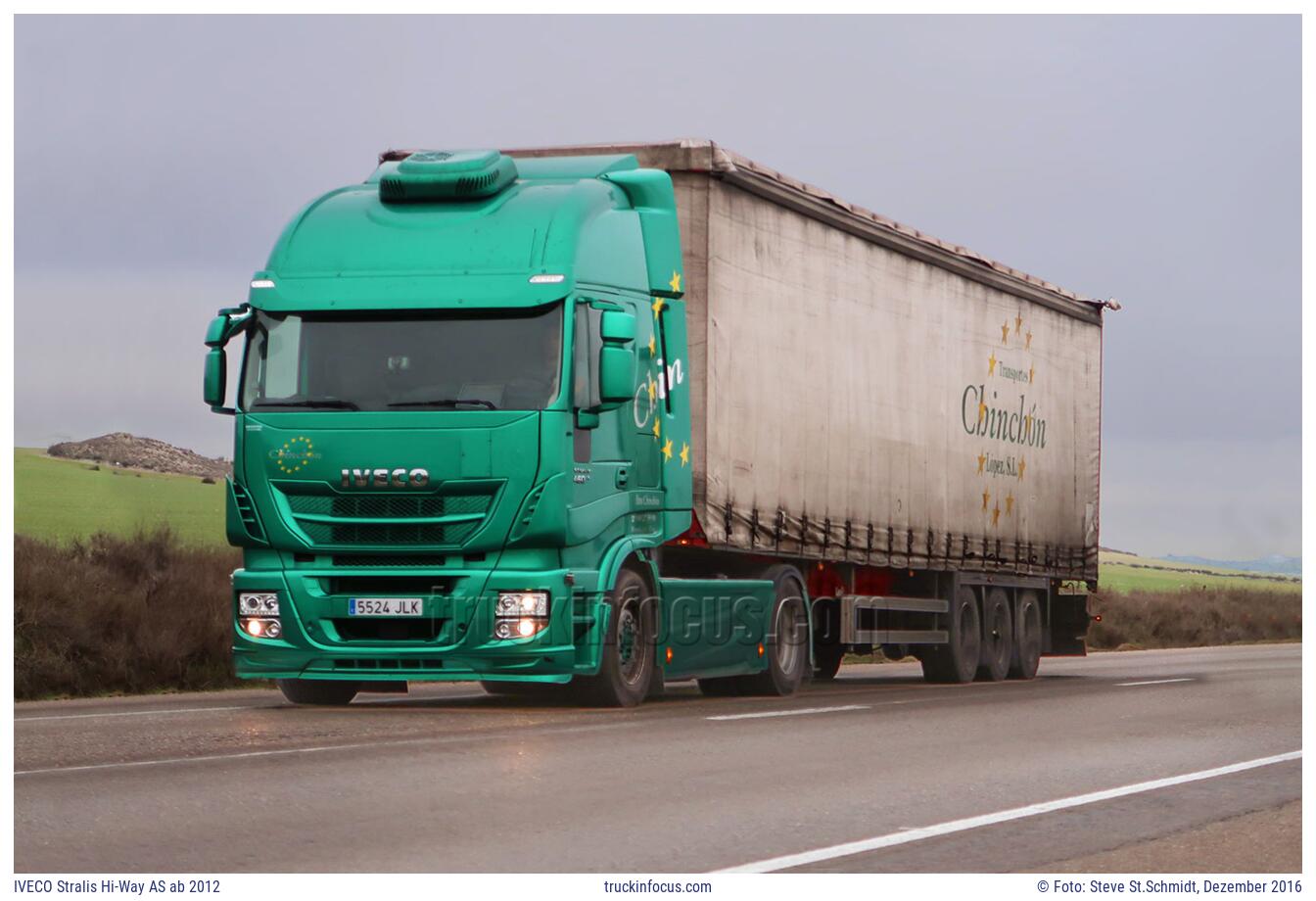 IVECO Stralis Hi-Way AS ab 2012 Foto Dezember 2016