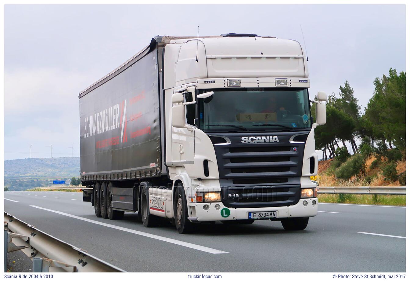 Scania R de 2004 à 2010 Photo mai 2017