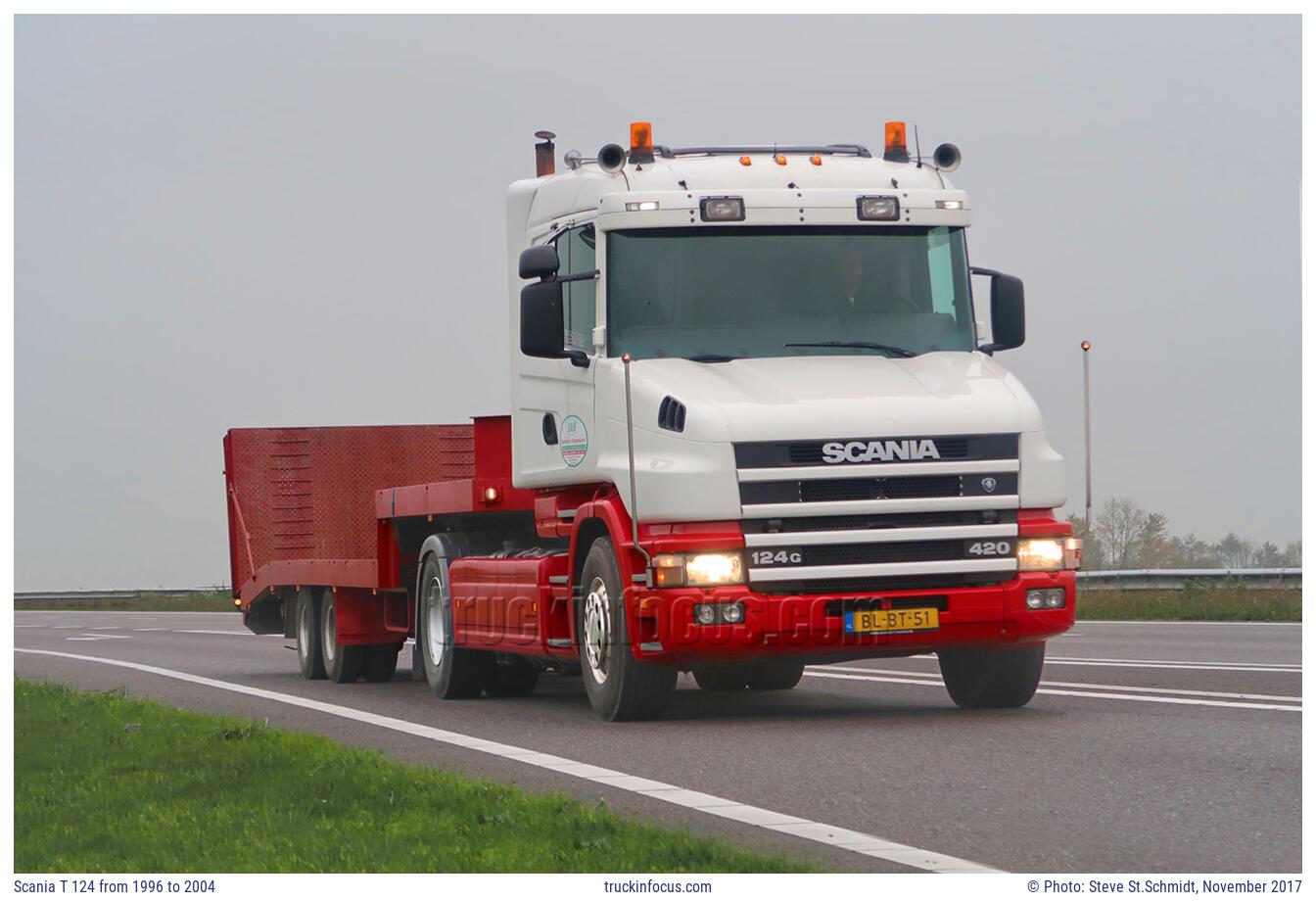 Scania T 124 from 1996 to 2004 Photo November 2017