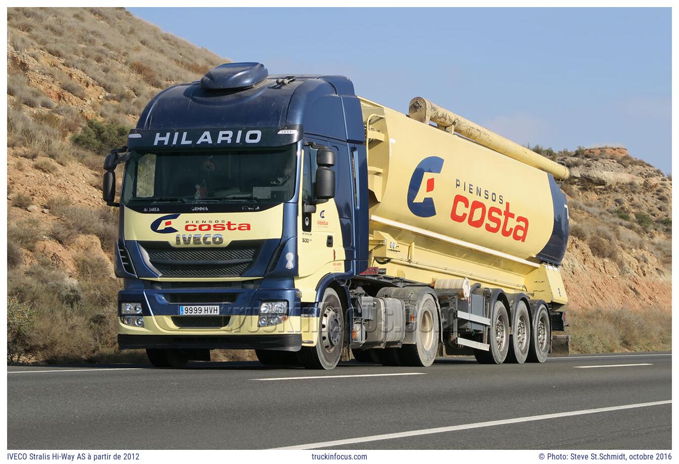 IVECO Stralis Hi-Way AS à partir de 2012 Photo octobre 2016