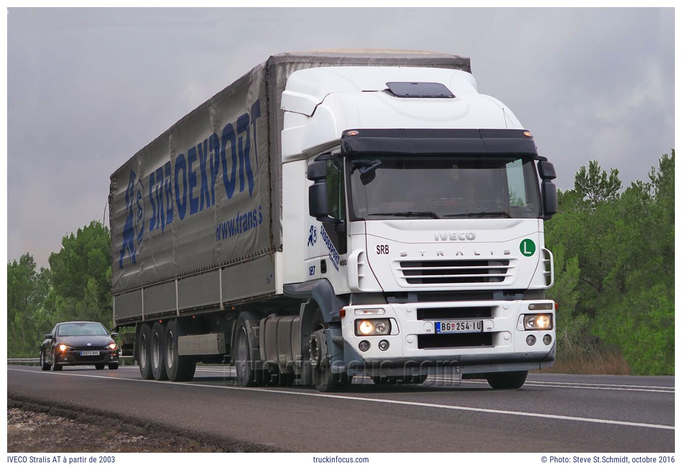 IVECO Stralis AT à partir de 2003 Photo octobre 2016