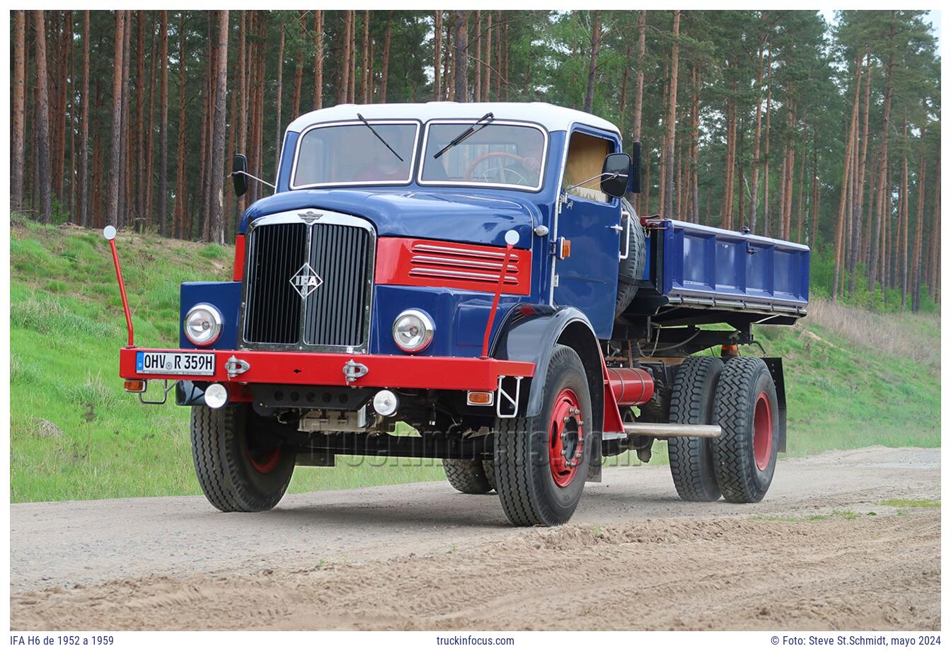 IFA H6 de 1952 a 1959 Foto mayo 2024