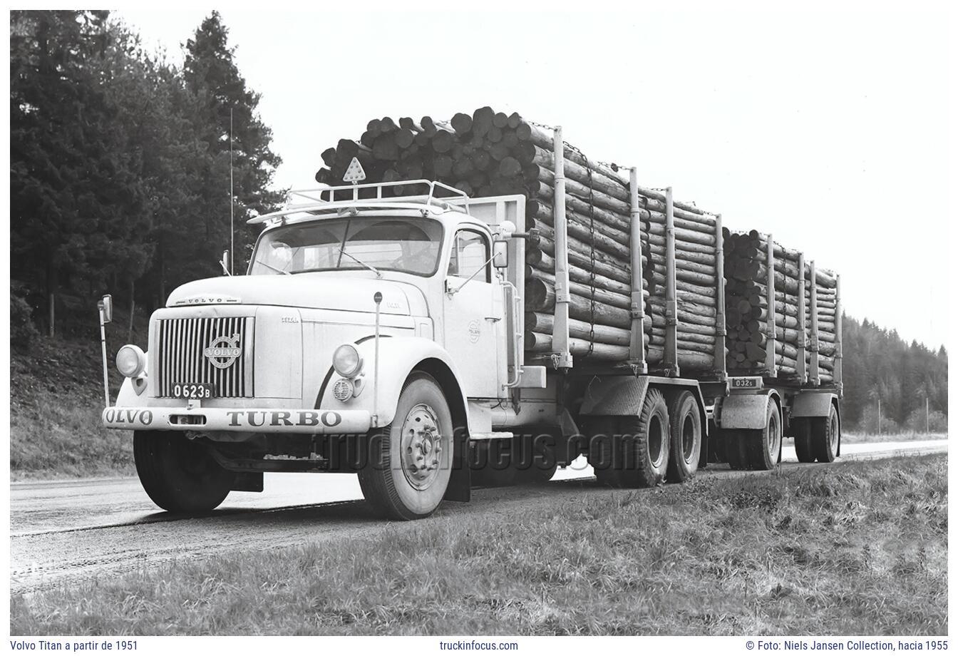 Volvo Titan a partir de 1951 Foto hacia 1955