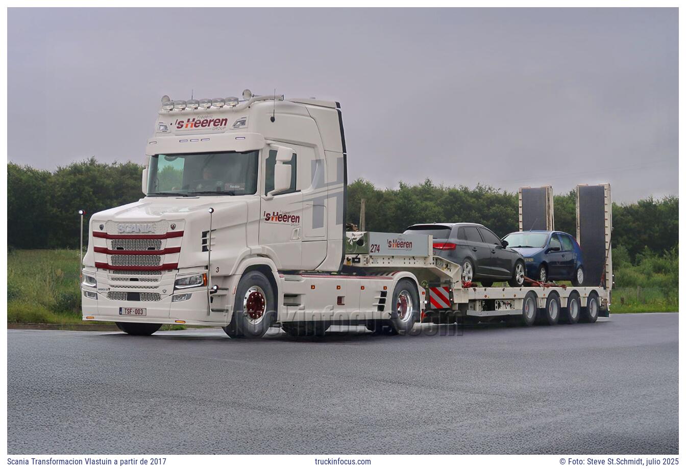 Scania Transformacion Vlastuin a partir de 2017 Foto julio 2025