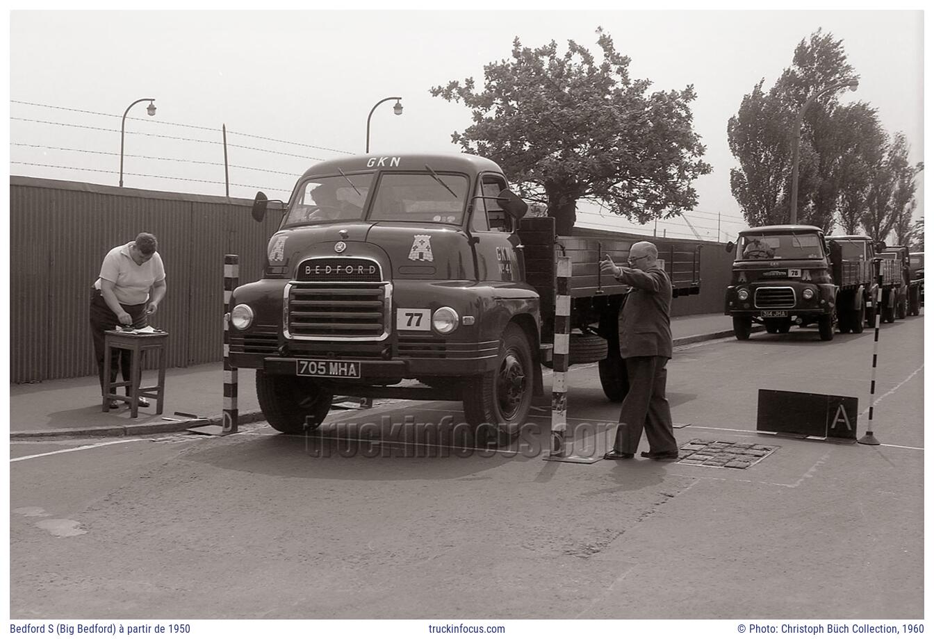 Bedford S (Big Bedford) à partir de 1950 Photo 1960