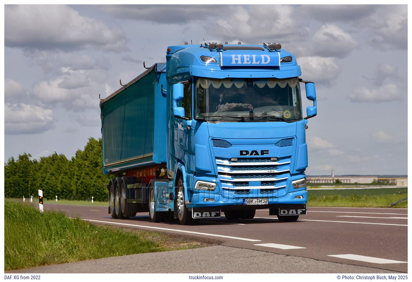 DAF XG from 2022 Photo May 2025