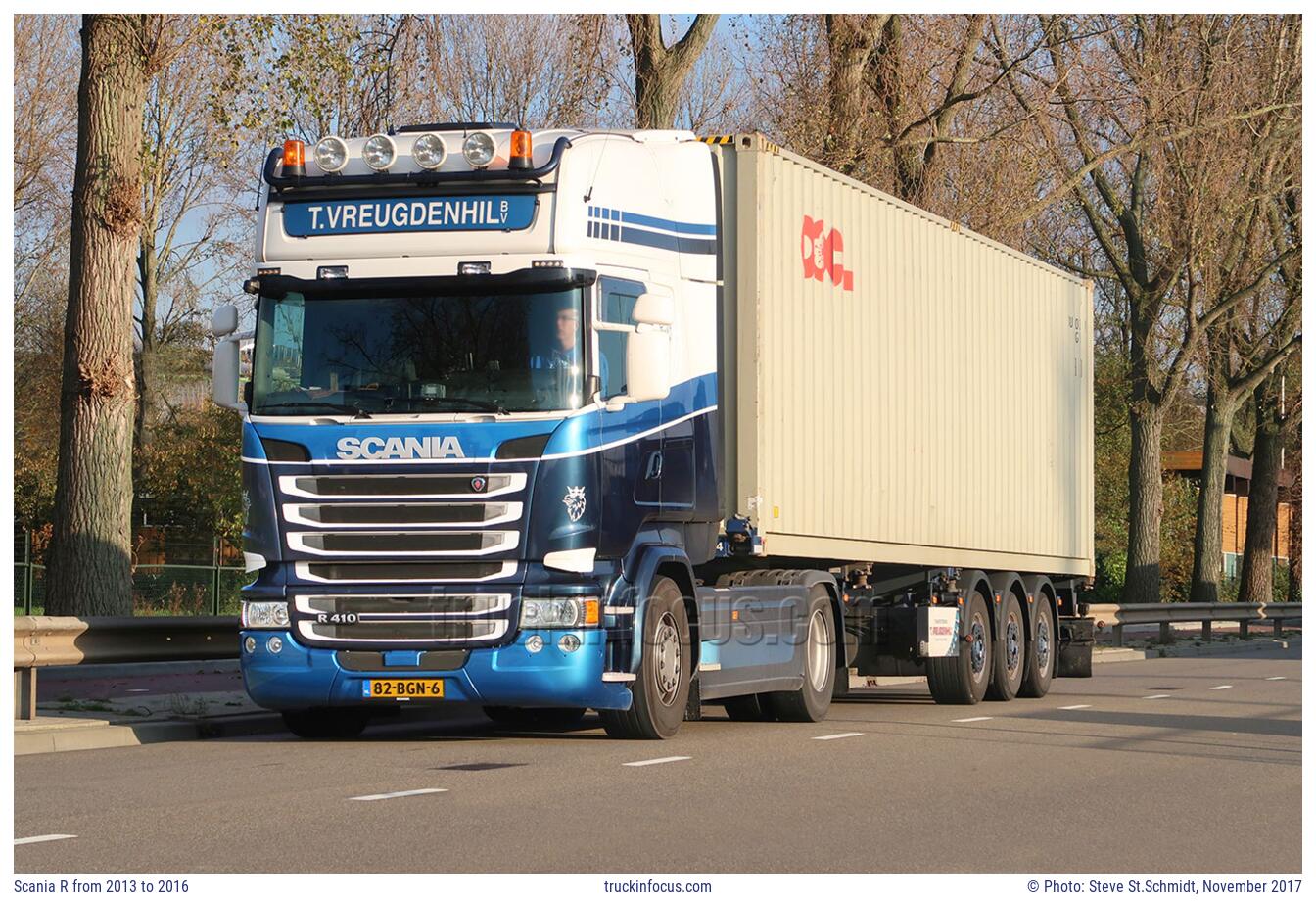 Scania R from 2013 to 2016 Photo November 2017