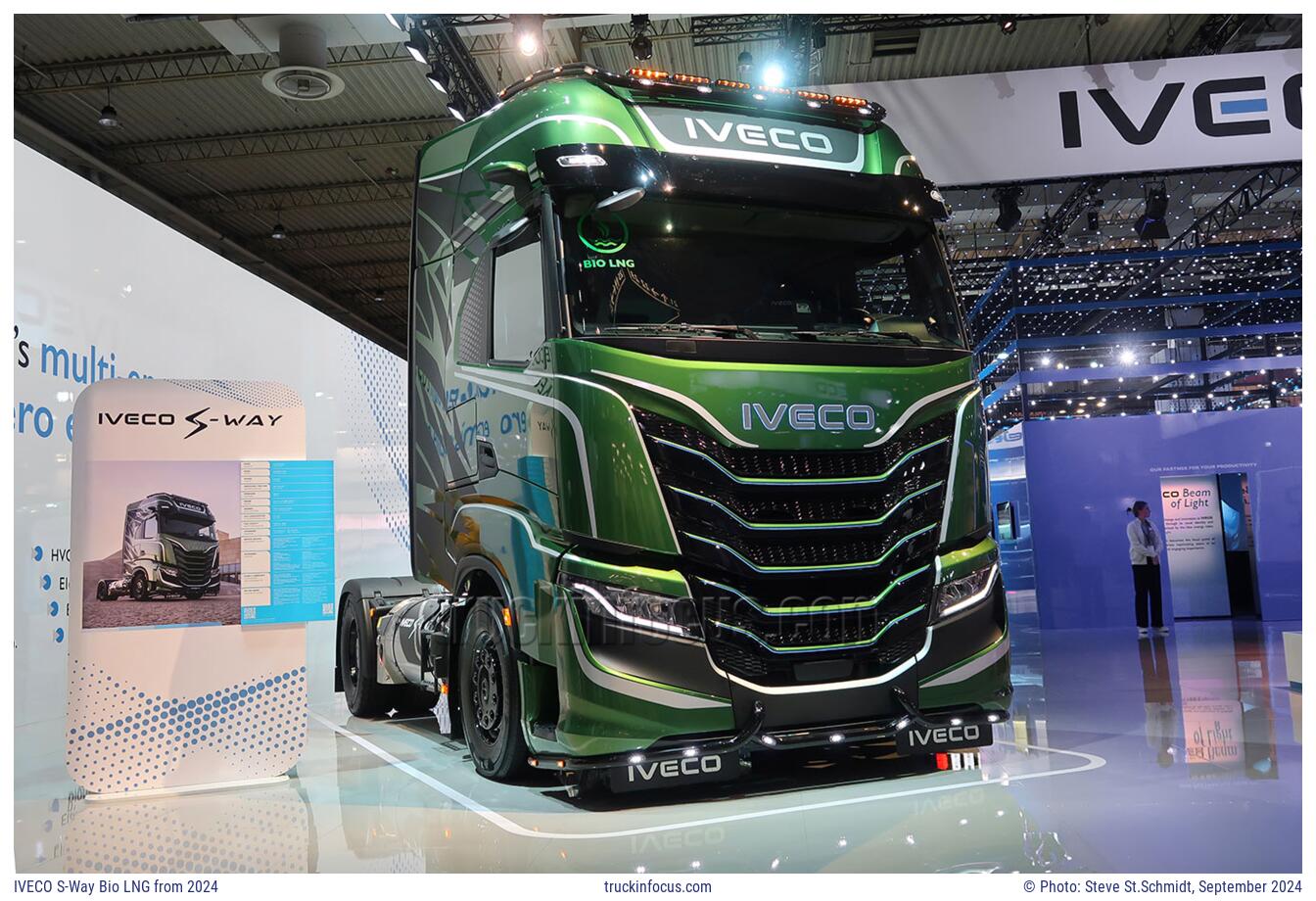 IVECO S-Way Bio LNG from 2024 Photo September 2024