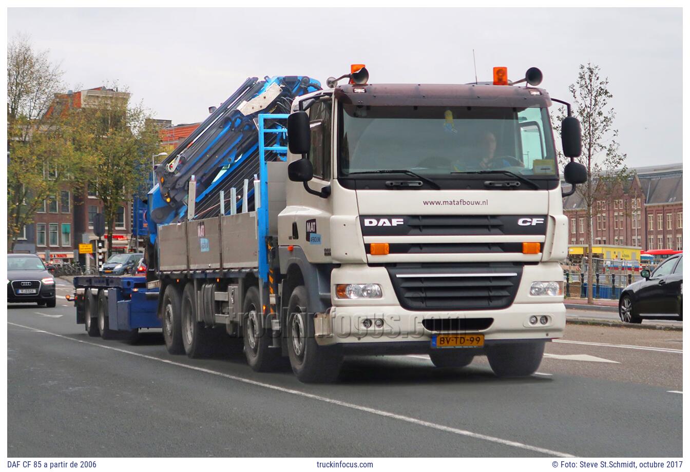 DAF CF 85 a partir de 2006 Foto octubre 2017