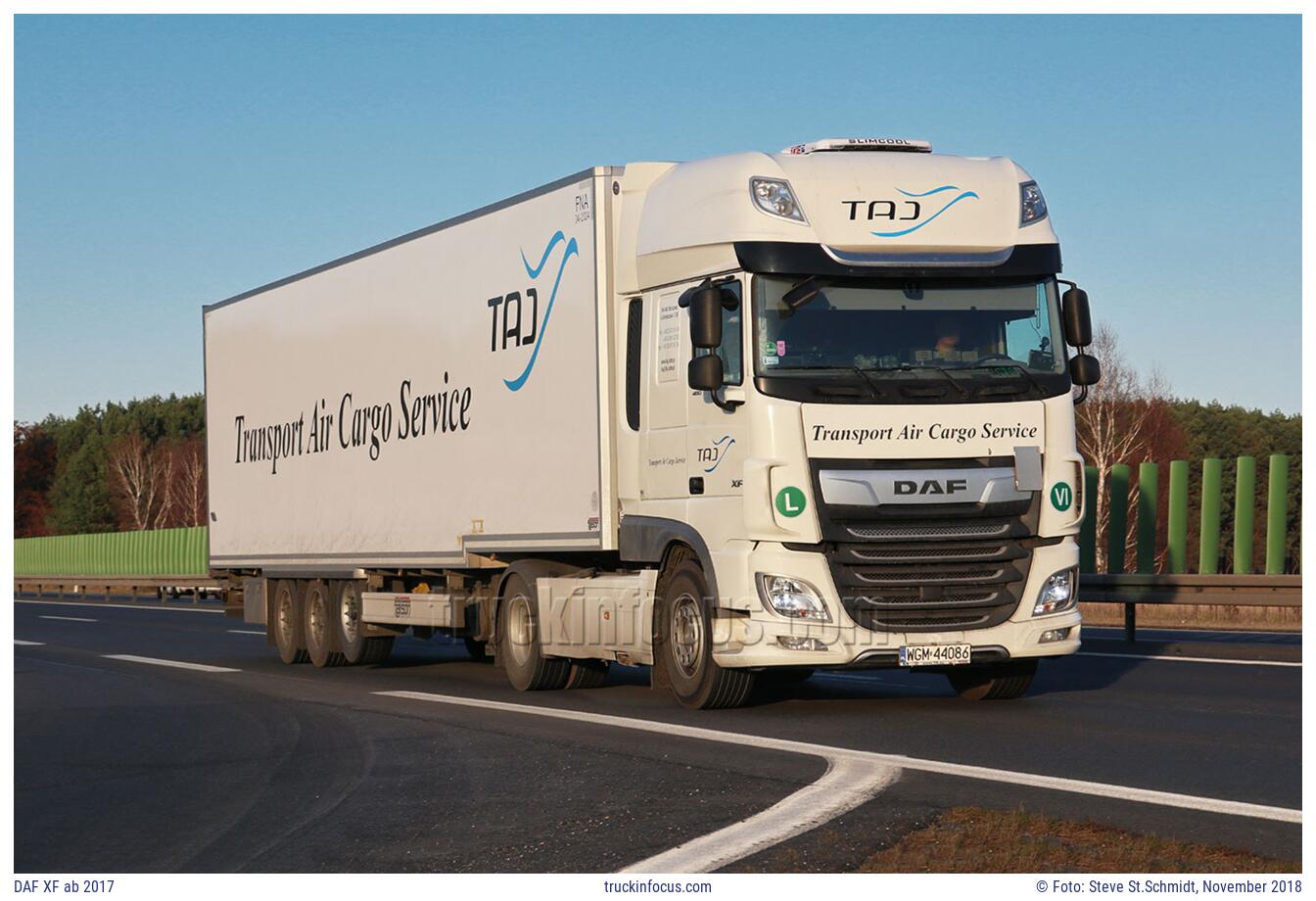 DAF XF ab 2017 Foto November 2018