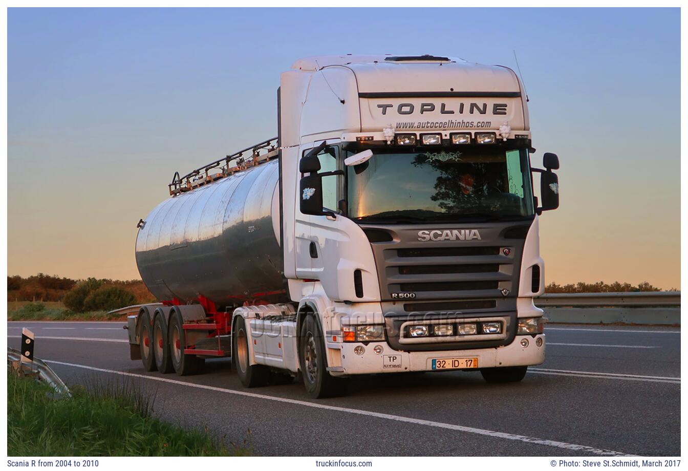 Scania R from 2004 to 2010 Photo March 2017