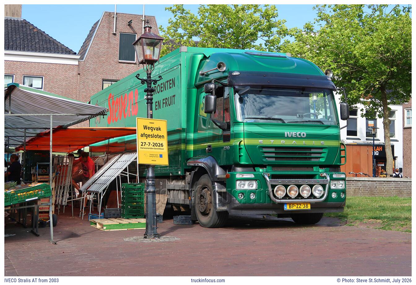 IVECO Stralis AT from 2003 Photo July 2026