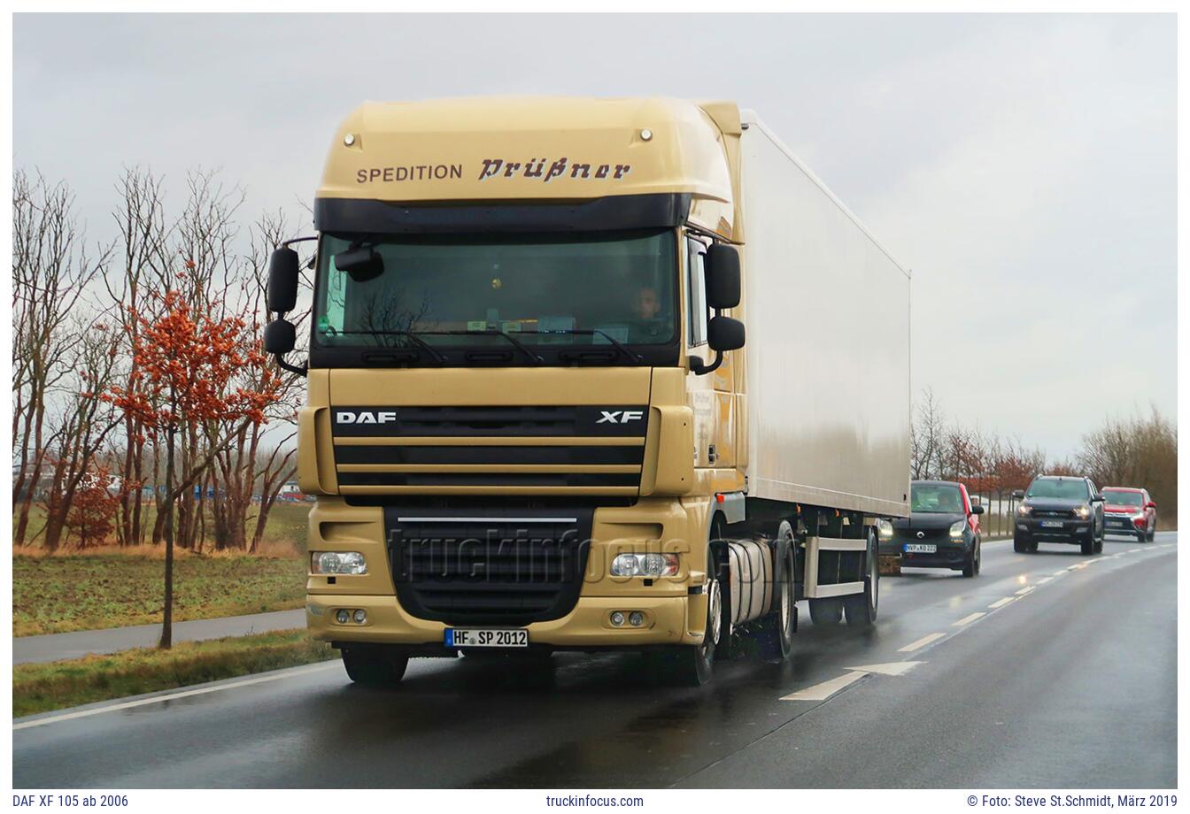 DAF XF 105 ab 2006 Foto März 2019