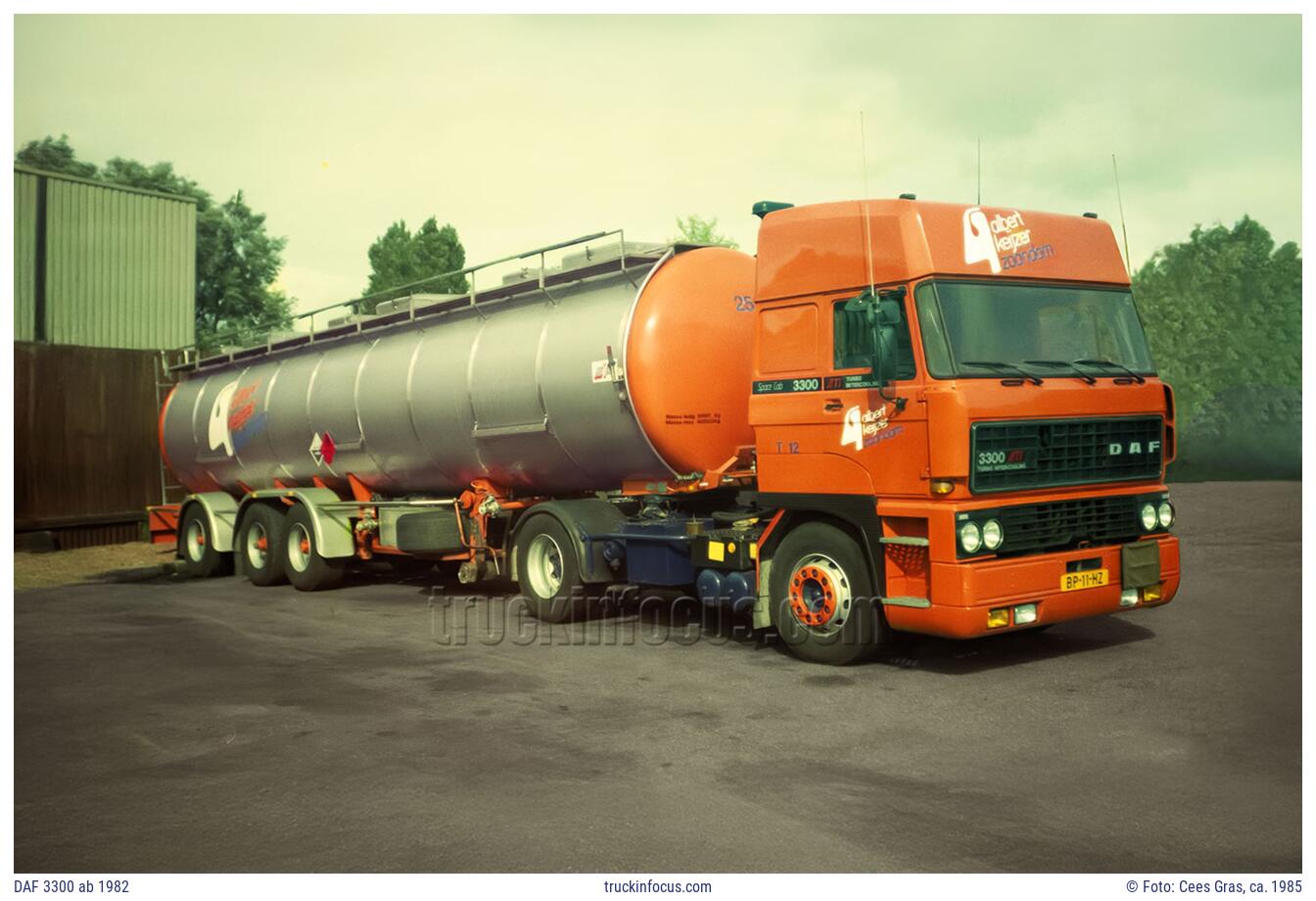 DAF 3300 ab 1982 Foto ca. 1985