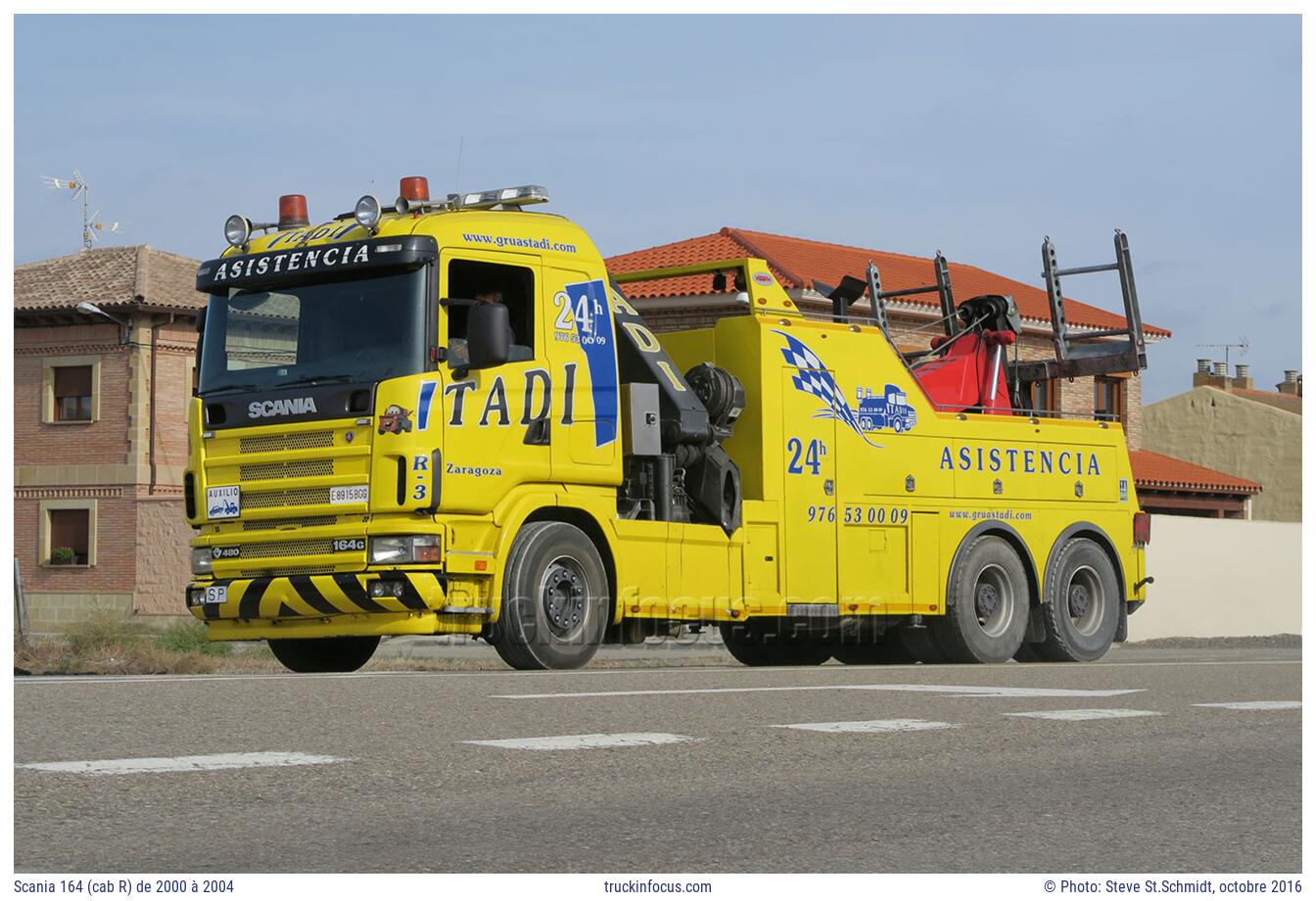 Scania 164 (cab R) de 2000 à 2004 Photo octobre 2016